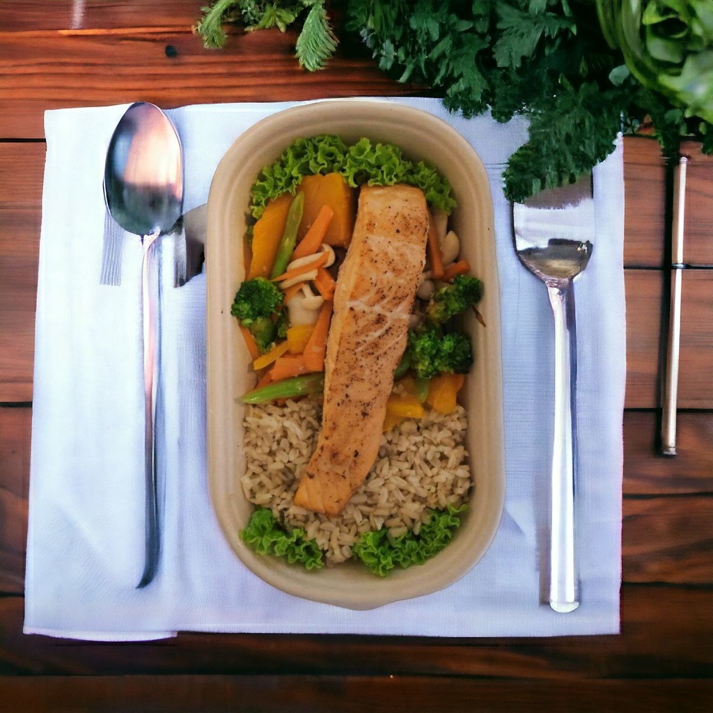 Salt & Pepper Crusted Salmon - 100g