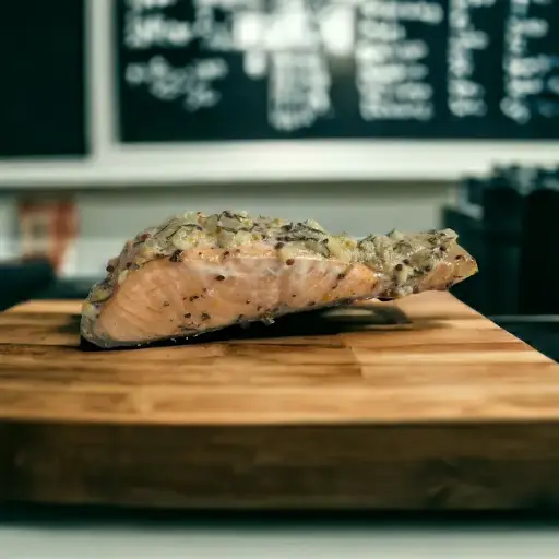 Precooked Baked Creamy Dill Salmon - 80g 