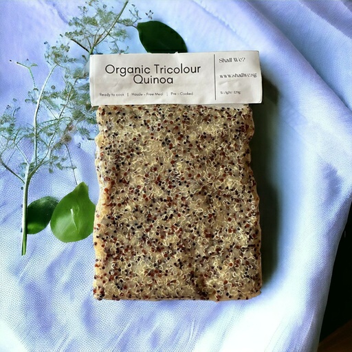 Precooked Organic Tricolor Quinoa (Frozen) - 120g