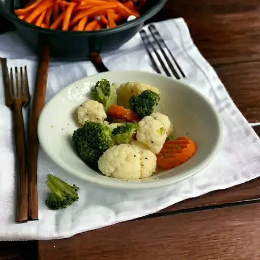 Pre-Cooked Vegetable Mix With Olive Oil -  120g
