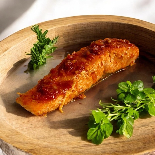 Precooked Baked Gochujang Salmon - 100g (SP)
